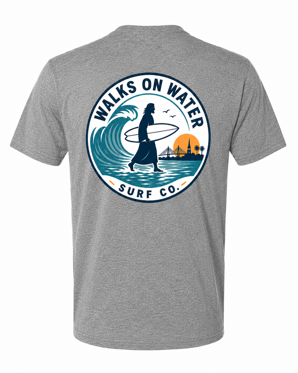 PRE-ORDER NOW!!! Walks On Water Surf Co. Flagship Tee