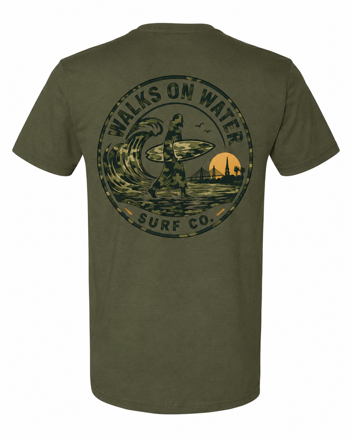 PRE-ORDER NOW!!! Walks On Water Surf Co. - Tactical Surf Jesus