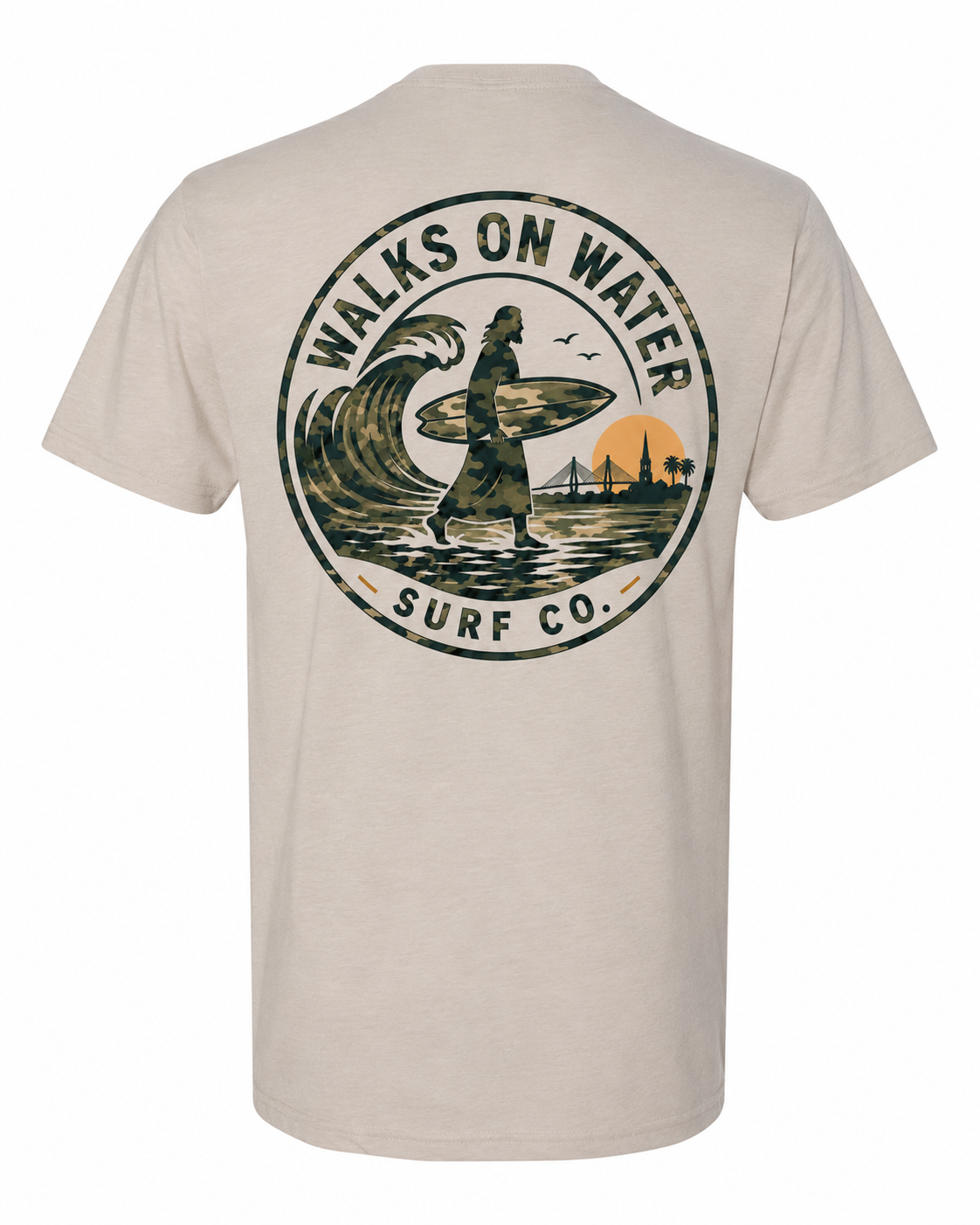 PRE-ORDER NOW!!! Walks On Water Surf Co. - Tactical Surf Jesus