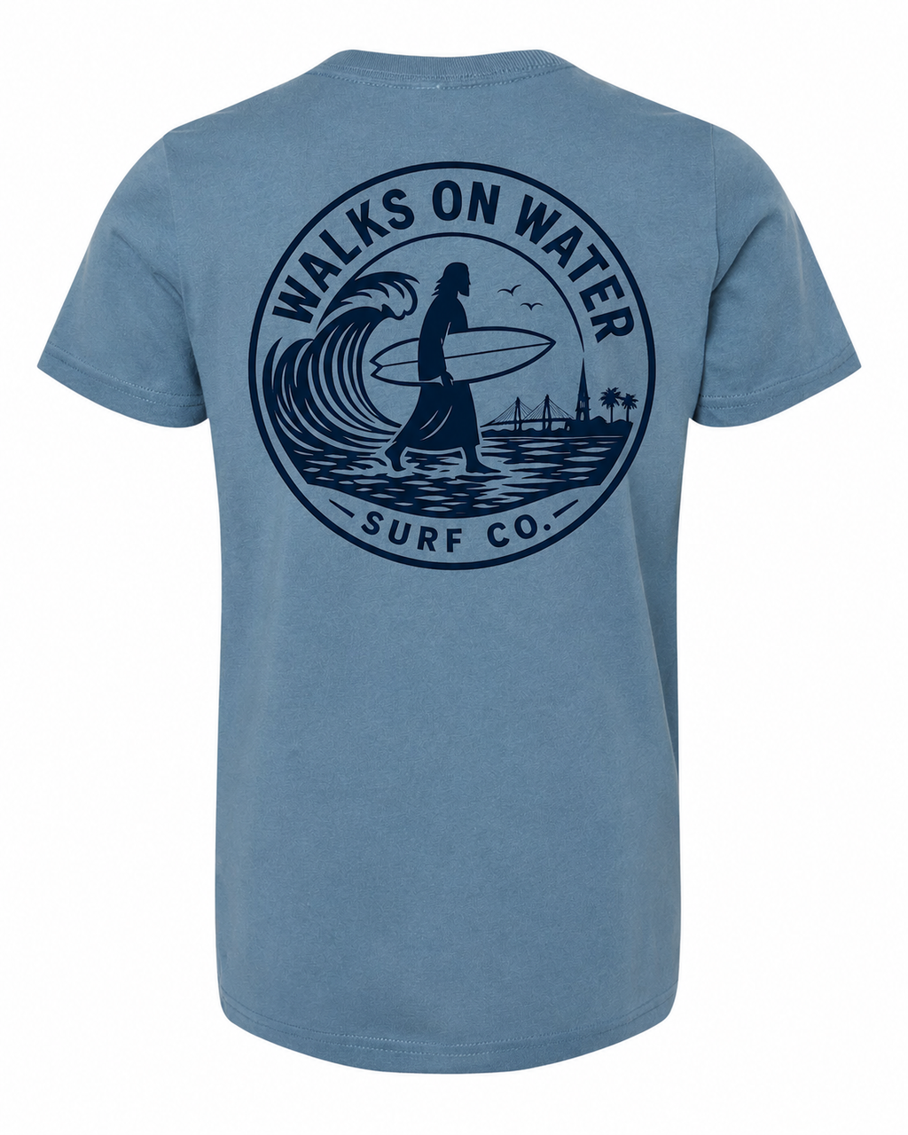 Youth Tee - Steel Blue Flagship